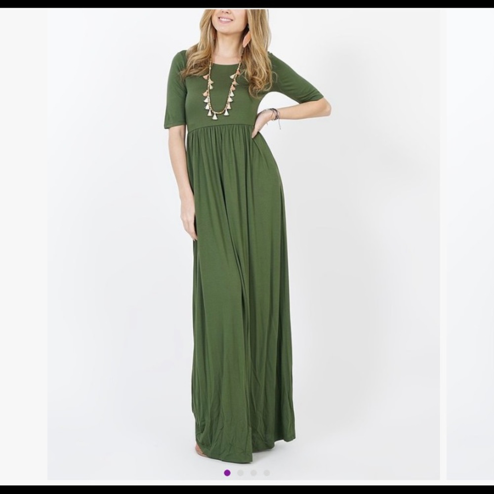 Soft, long, casual dress